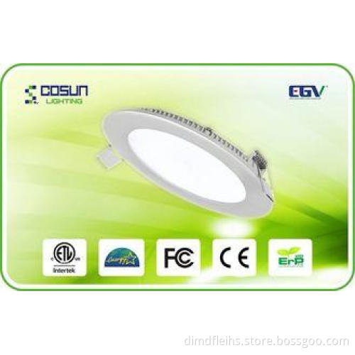8W 6500k Round Energy Saving LED Downlights / Energy Saving